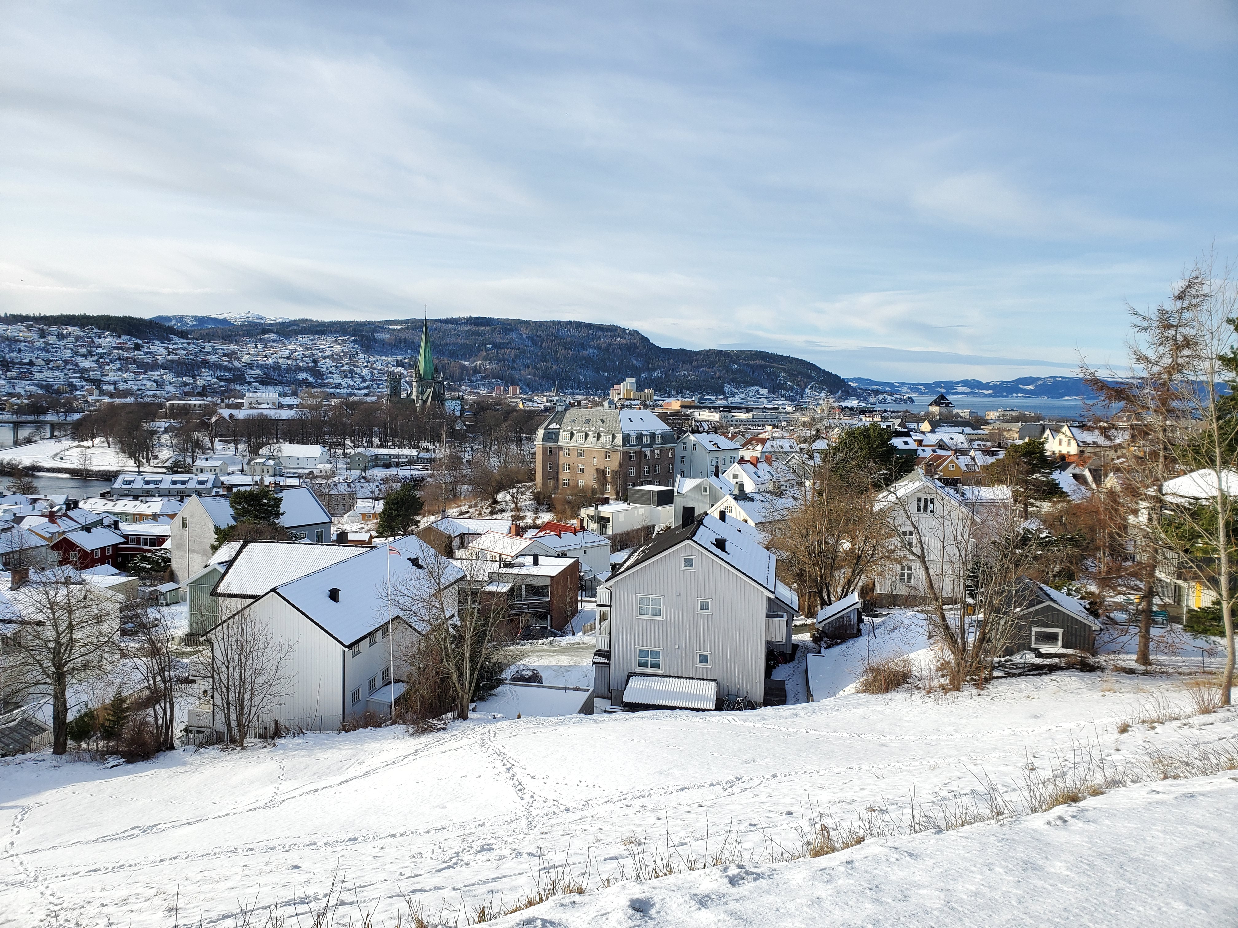 View from Kristiansten Fortress